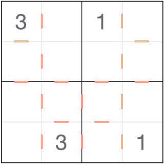 Consecutive Sudoku 4x4