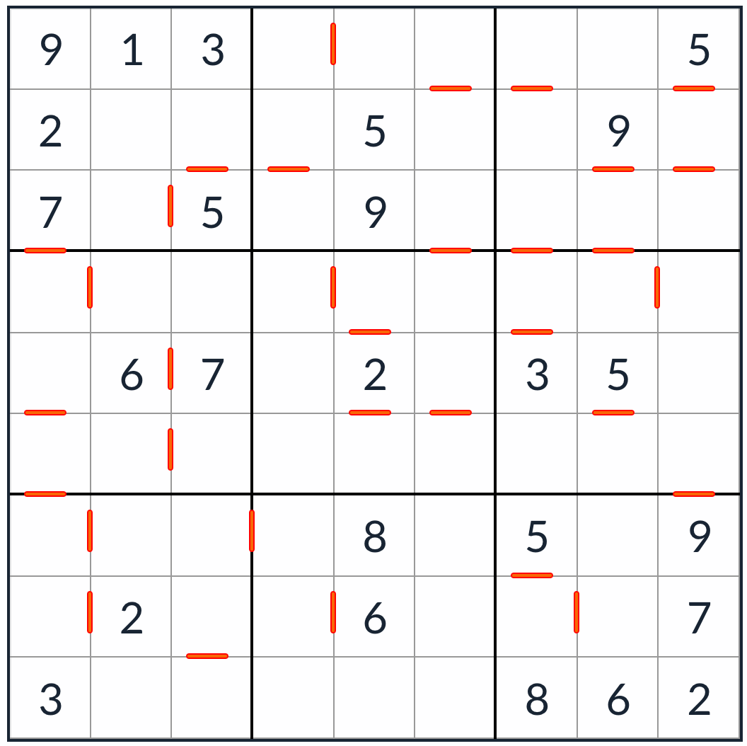 Anti-King  Consecutive Sudoku