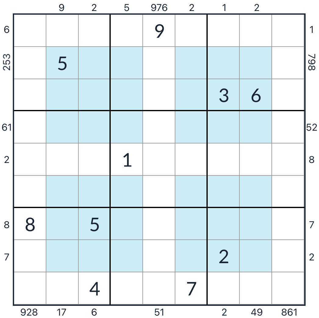 Hyper Outside Sudoku question