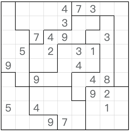 Twin Corresponding Jigsaw Sudoku