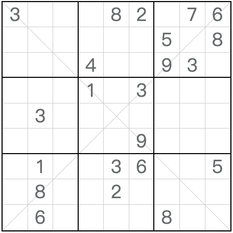 Twin Corresponding Diagonal Anti-king Sudoku